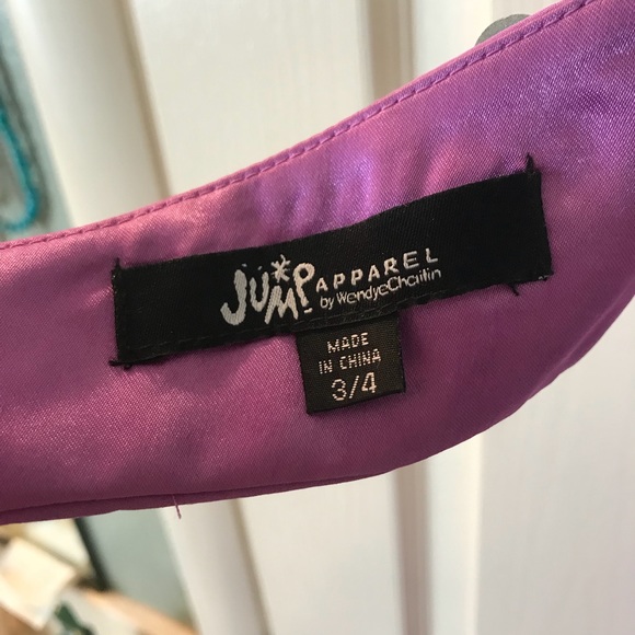 Bright purple prom dress - Picture 5 of 7